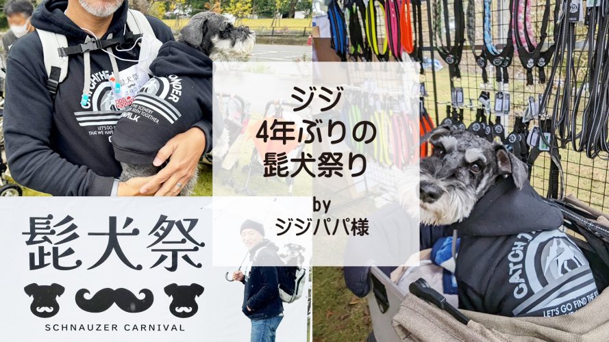ジジパパ／ジジ　4年ぶりの髭犬祭り