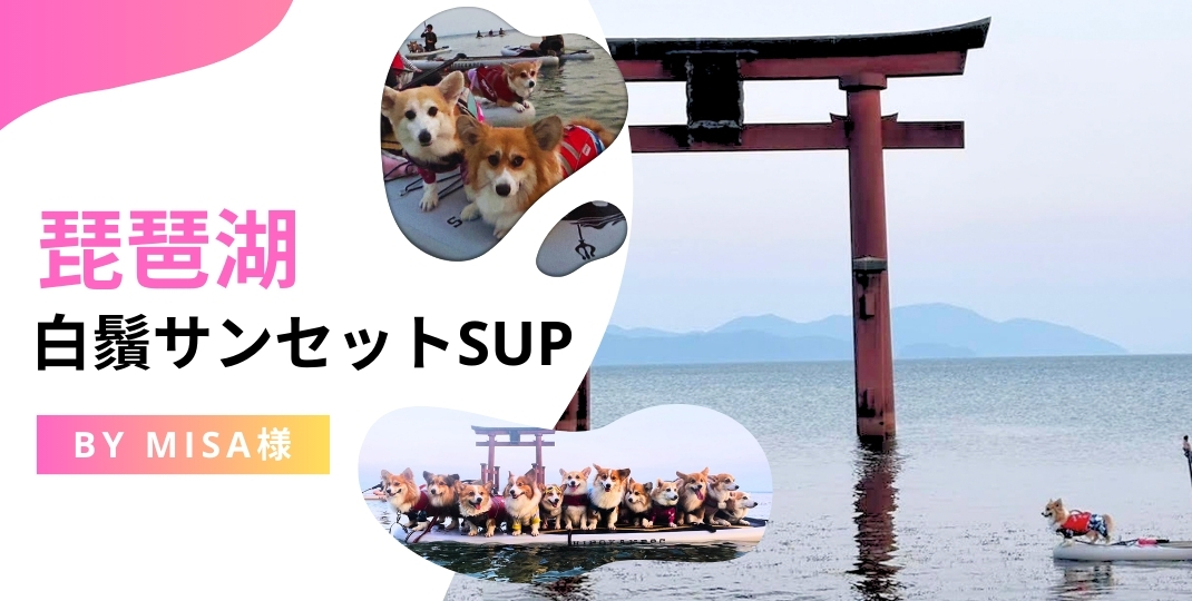 琵琶湖白鬚サンセットSUP by misa様 - LUXCOLLE ONLINESTORE（ラグコレ
